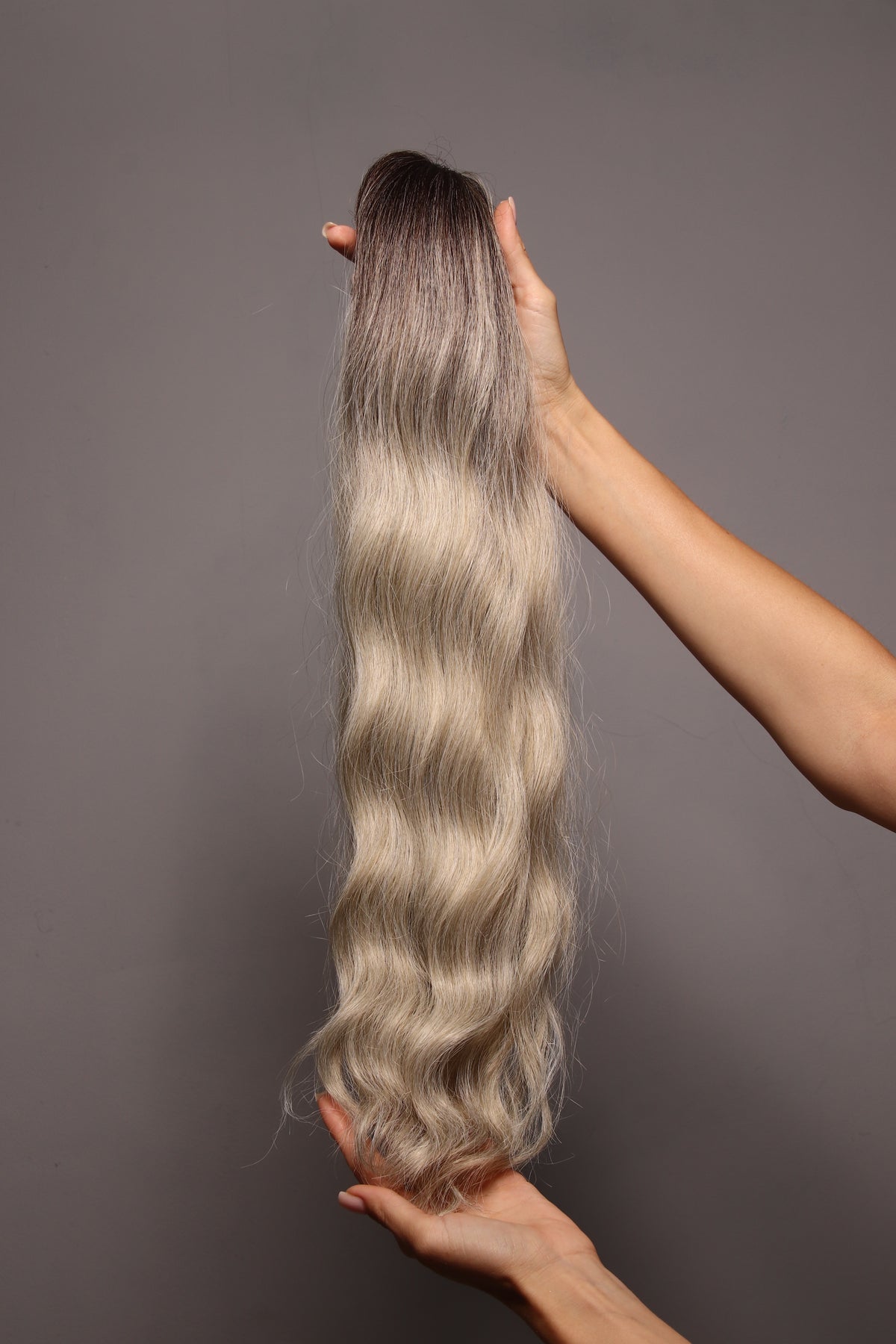 Ponytail wavy